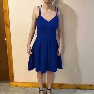 Blue Small Lulus Summer Homecoming Dress